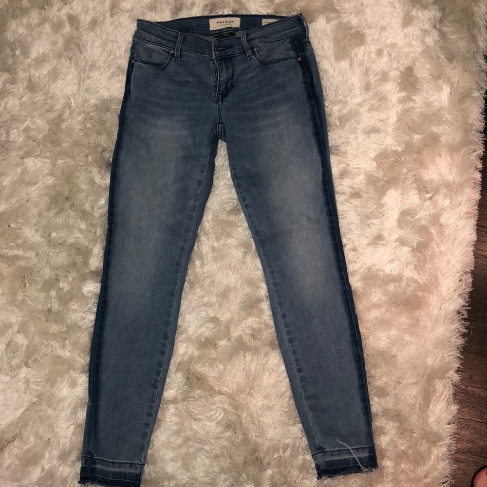 PACSUN low rise ankle jeggings